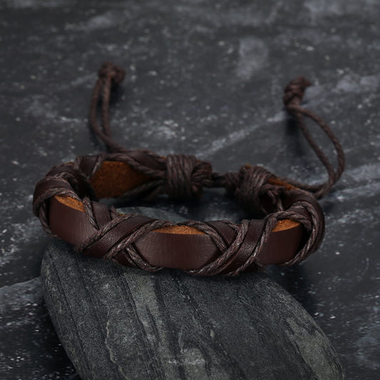 Nordic Pride Leather Nordic Arm Rings