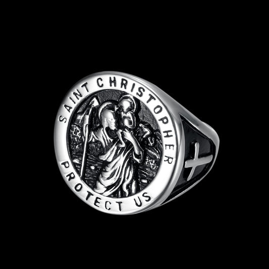 [LIMITED EDITION] ST CHRISTOPHER RING