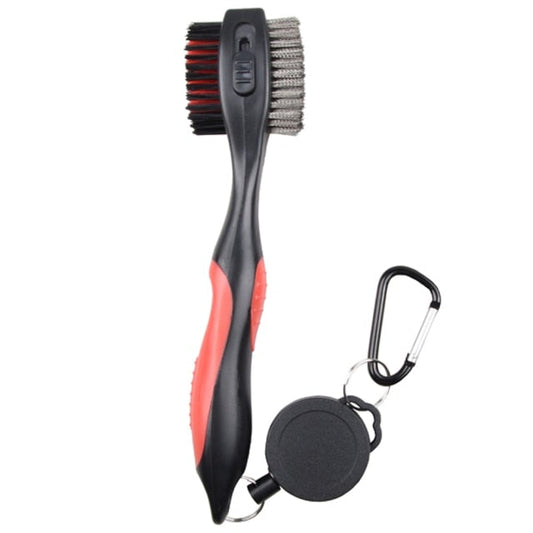 Golf Paradise Double Headed Club Brush (Red)